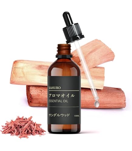 Amazon.co.jp: Poven サンダルウッド エッセンシャルオイル 100ml 天然