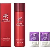 Amazon.co.jp: メルスモン ムース マスク 90g 洗い流し 不要 濃密 密着