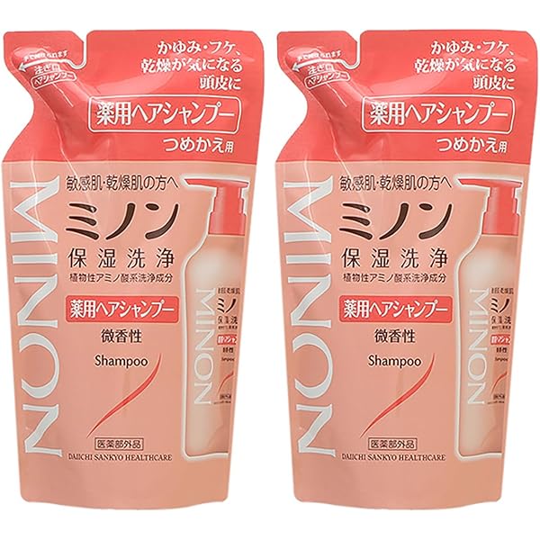Amazon.co.jp: 第一三共ヘルスケア ミノン薬用コンディショナー 380mL