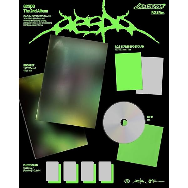 AESPA, aespa - aespa Dirty Work 1st Single Album Limited Dirty