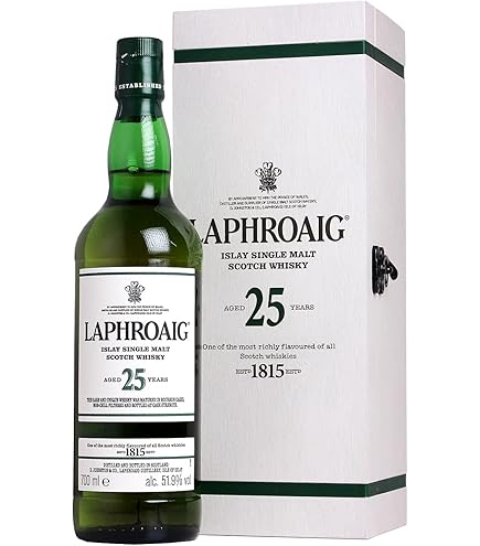 Amazon.co.jp: 【木箱にシミあり】 ラフロイグ 25年 カスク