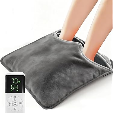 サンルート 小富士 遠赤外線電気マット（足用 2枚組）ネイビー Amazon