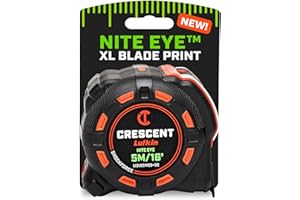 Crescent Lufkin 5 Meter / 16 Ft. SHOCKFORCE NITE Eye Tape Measure | L1316CMEB-02