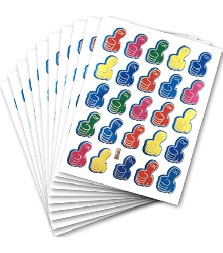 Amazon.co.jp: navire いいね シール 384枚 セット ご褒美 ステッカー