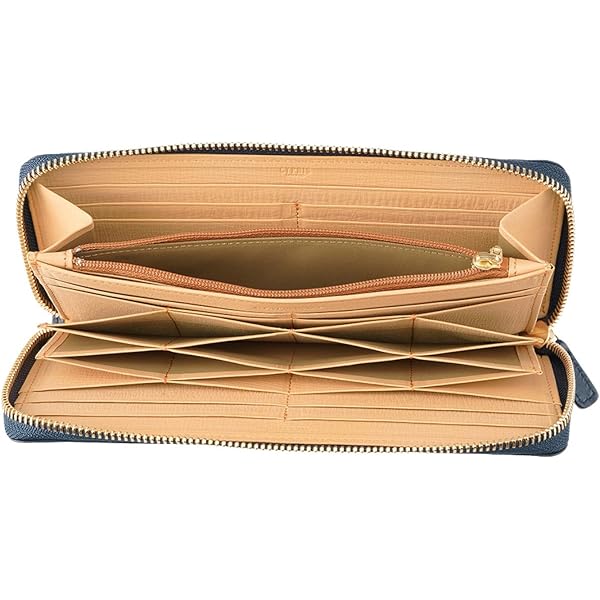 Amazon | [キプリス] スパークリング カーフ 長財布 ハニーセル