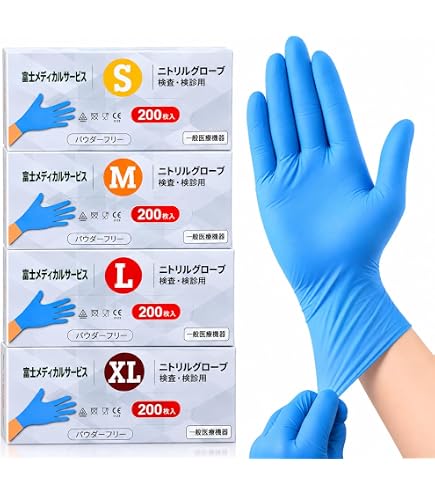 Amazon.co.jp: [ハリヤード] ラベンダー ニトリルグローブ スマート