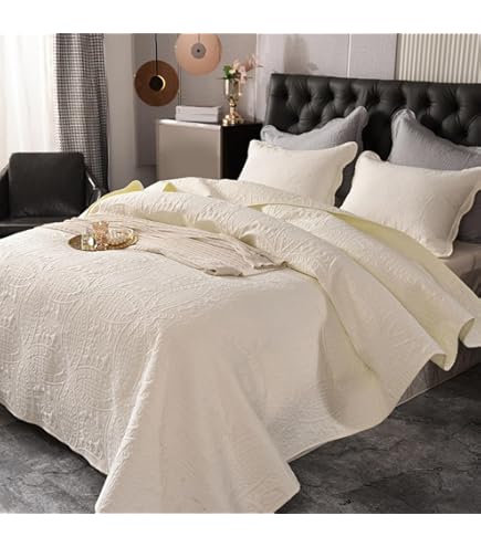 Amazon｜マルチカバー キルト ベッドスプレッド ベッドカバー ソファ