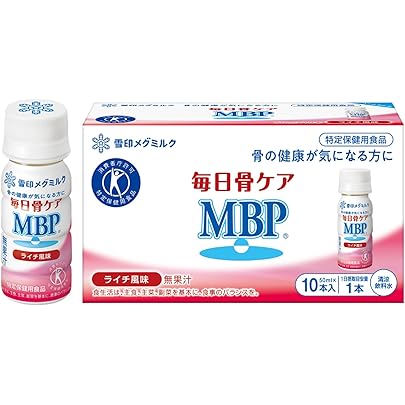 30本×2箱　雪印メグミルク 毎日骨ケア MBP(R) ブルーベリー風味 Amazon | 雪印メグミルク 毎日骨ケア MBP(R) ブルーベリー風味 (30本