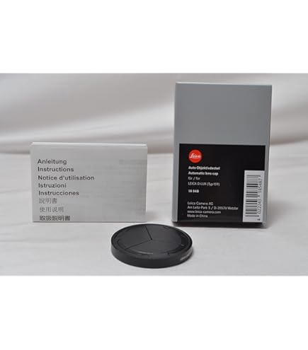 Amazon | Leica 18548 D-Lux (Typ 109) オートレンズキャップ(ブラック