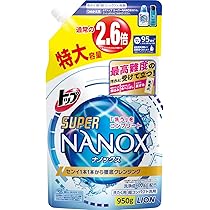 スーパーナノックス 高濃度 洗濯洗剤 液体 詰め替え 12袋 Amazon | トップ ナノックス(NANOX)【まとめ買い 大容量】トップ