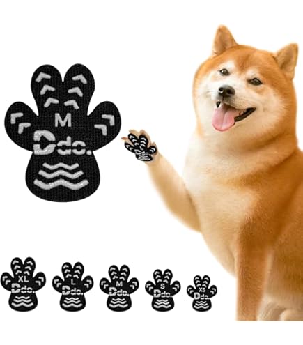 Amazon.co.jp: Ddomijoy 犬 滑り止め パッド 肉球 保護 犬用 足裏