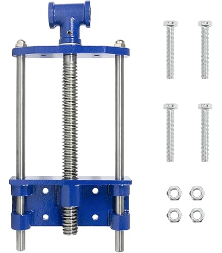 Amazon | TRUSCO(トラスコ) 木工用バイス 台下型 幅180mm TMVD-180 | L