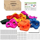 Trymaker Rock Climbing Holds,Climbing Wall for Kids,Climbing Set for Adult Indoor and Outdoor