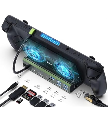 Amazon.co.jp: 携帯ゲーム機用 ドッキングステーション 多機能 11-In-1