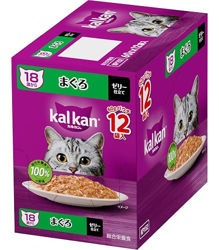 Amazon.co.jp: カルカン パウチ 18歳から 70g×16袋 まぐろ たい入り