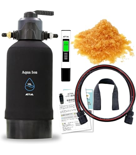 Amazon.co.jp: ACTIAL 純水器 イオン交換樹脂 洗車 5L (10L (5L×2袋