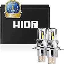 Amazon | HID屋 H4 LED ヘッドライト 21600cd(カンデラ) 爆光 ホワイト