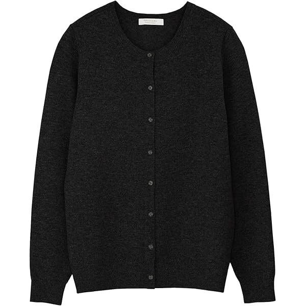 Amazon | CABaN コットンカシミヤ レースコンビポケットカーディガン