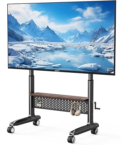 Amazon.co.jp: BESSTER テレビスタンド 52-86インチ対応 電動昇降機能