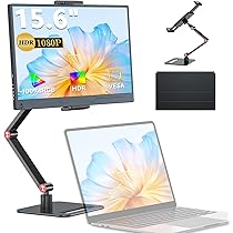ポータブル モニター 15.6インチ モバイル ディスプレイ サブ スタンド モバイルモニター 15.6インチ モバイルディスプレイ ポータブル