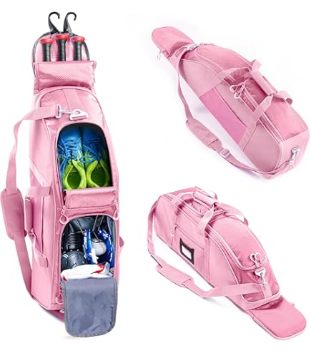 Amazon | キャスター付き大型キャッチャーギアバッグ、バット4本用