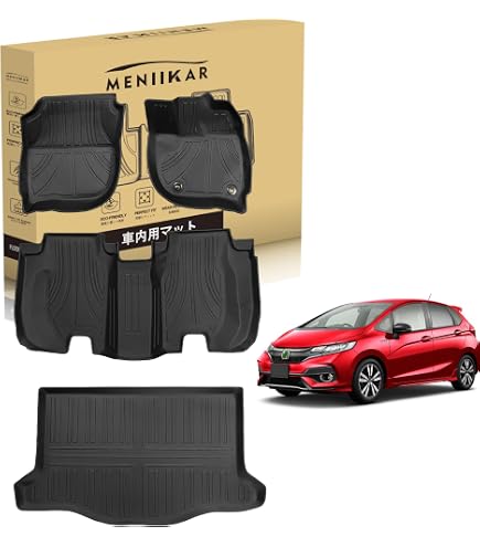 Amazon | ﾎﾝﾀﾞ ﾌｨｯﾄ【GP5 GK3 GK4 GK5 GK6】 ﾌﾛｱｶｰﾍﾟｯﾄﾏｯﾄ(ｽﾀﾝﾀﾞｰﾄﾞ