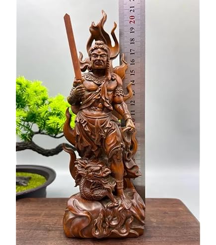 Amazon｜仏像 不動三尊像【 不動明王 矜羯羅童子 制多迦童子 】木彫り