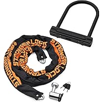 Amazon.co.jp: デイトナ(Daytona) バイク チェーンロック + U字ロック