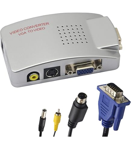 【中古】「非常に良い」Monoprice 104722?RCA to SビデオVGAコンバータ Amazon.co.jp: Monoprice 104722 RCA to SビデオVGAコンバータ