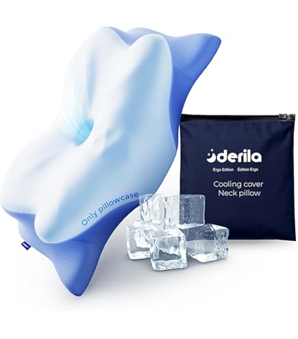Amazon｜Derila Ergo 頚椎ネックピロー 睡眠用枕 輪郭形状記憶フォーム
