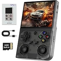 Amazon.co.jp: G350レトロハンドヘルドゲームコンソール、G350
