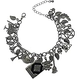 RechicGu Mythology Fairytale Lucky Charms Cuff Bangle Bracelet Cross Leaf Moon Face Celtic Cat