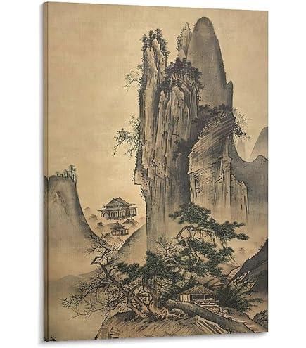 堀江 堀江晴翠作　水墨山水 晴翠先生作 【公式通販】 《水墨山水・馬》 絵画