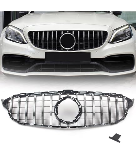 Amazon | GTフロントグリル ベンツAクラスW117 CLA180 CLA200 A45 AMG