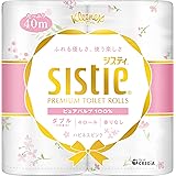 クリネックス システィ 40m ダブル 4ロール ハピネスピンク