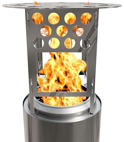 Amazon.co.jp: Solo Stove Mesa XL ヒートディフレクター、3つの