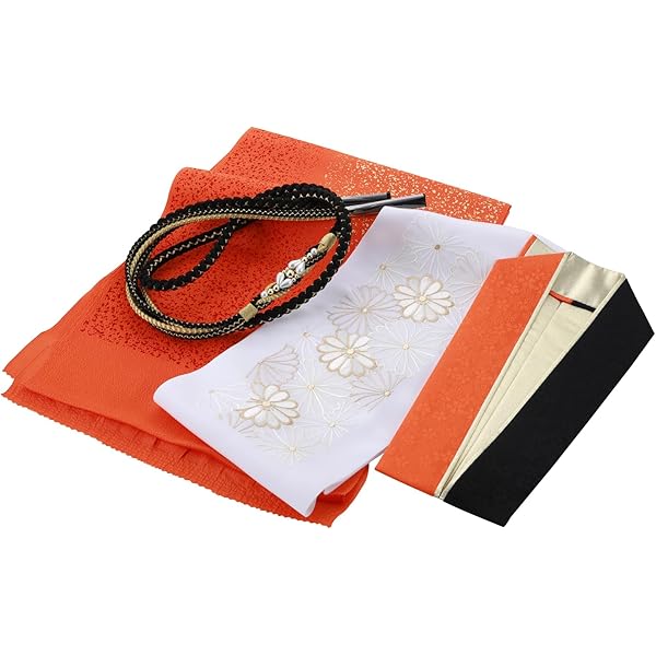 Amazon | [きもの屋 さらさ] 振袖用 レース 刺繍とラメ入り 帯揚げ