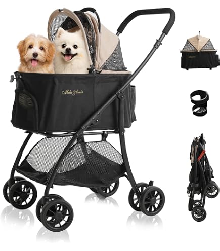 【美品】ペット用おでかけカート　マルカン ペット用バギー マルカン おでかけカートFit グレー 【公式通販】