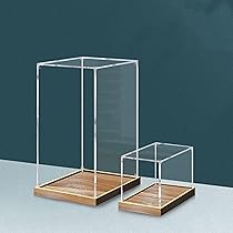 アクリルBOX（15個） アクリル4面ボックス 透明 250角 店舗用品 演出・ディスプレイ