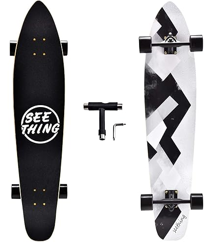 Amazon | Retrospec Zed ロングボード スケートボード クルーザー | 竹