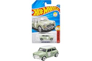 ホットウィール(Hot Wheels) ベーシックカー オースティン ミニクーパーS 乗り物おもちゃ ミニカー 3歳から ライトグリーン JMX34