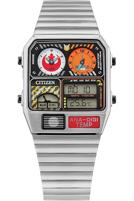Amazon.co.jp: [Citizen] 腕時計 Star Wars R2-D2 Ana-Digi JG2121-54A 