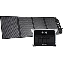 Amazon.co.jp: ARKEEP 1152Wh ポータブル電源 100W ソーラー