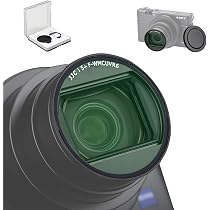 Amazon | JJC UVフィルター Sony ZV-1 II RX100 VII VI V Canon