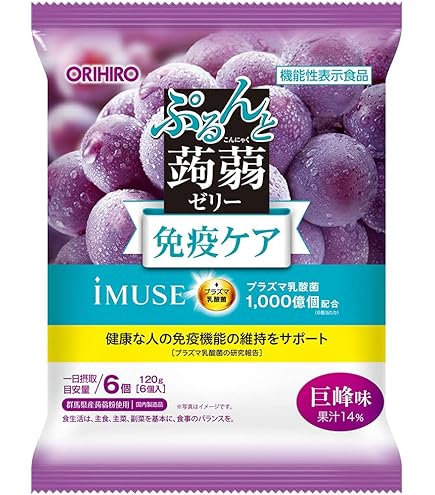 Amazon.co.jp: オリヒロ ぷるんと蒟蒻ゼリーパウチ 大袋 カロリーゼロ