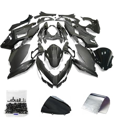 Amazon | 【SUKIRACING】ninja250/400 2018-2021バイクカウルセット