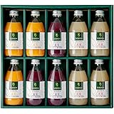 日本橋 千疋屋総本店 ストレートジュース(果汁100%)詰合 250ml 10本入