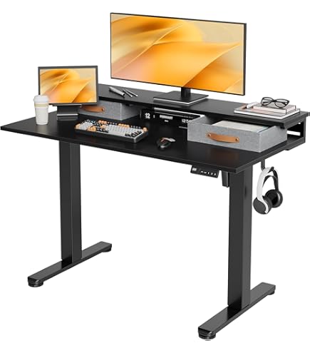 【120×60】電動 昇降式デスク ゲーミングデスク コンセント付き Amazon | UPHYB ゲーミングデスク 電動 昇降式デスク USB