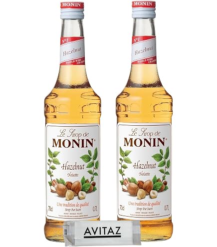 Amazon | MONIN モナン キャラメル・シロップ 700ml×2本 | AVITAZ