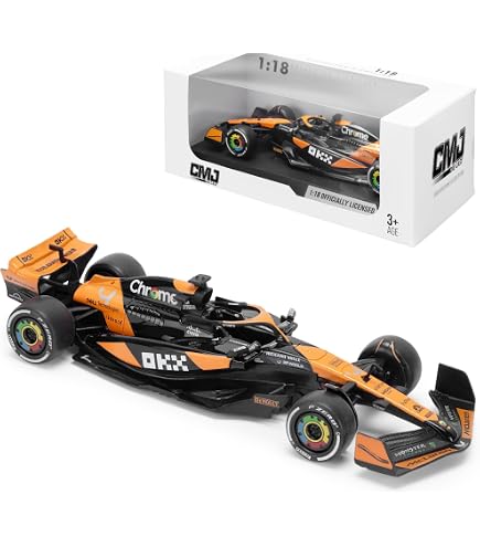 SOLIDO 1/18 – McLaren MCL60 – Oscar Piastri – British GP 2023 – Neuve